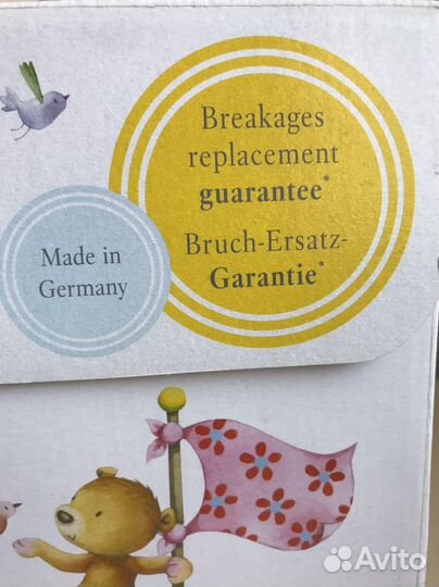 Набор детской посуды фарфор