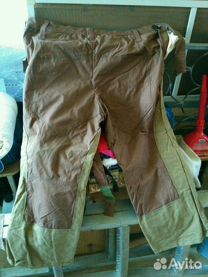 Штаны защитные сварочные с подкладкой