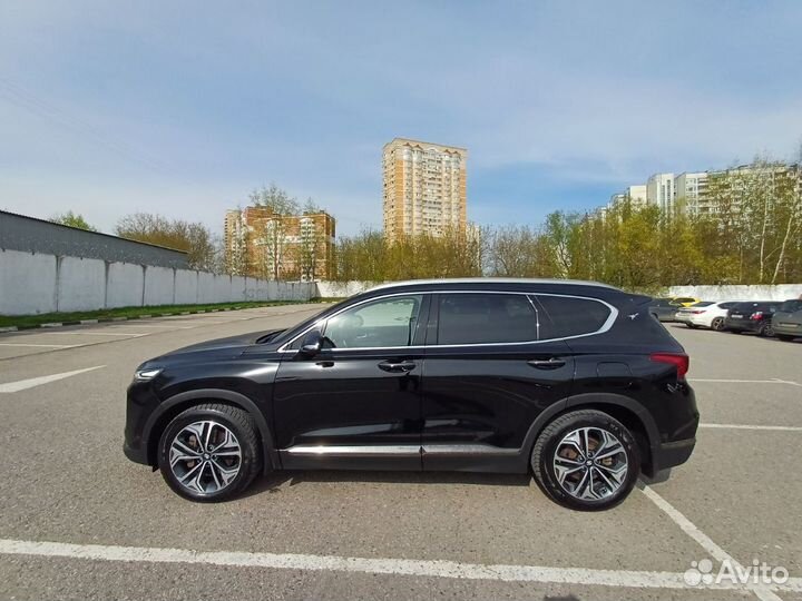 Hyundai Santa Fe 3.5 AT, 2019, 96 000 км