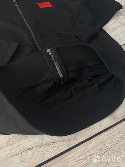 Толстовка Hugo Boss черная LUX