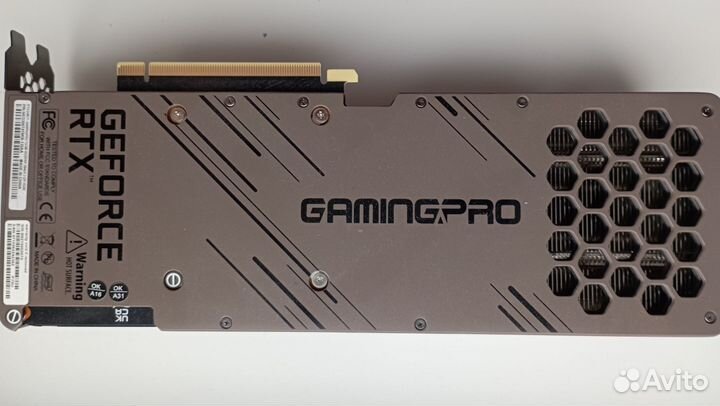 Видеокарта rtx 3080 ti Palit Gaming Pro 12gb