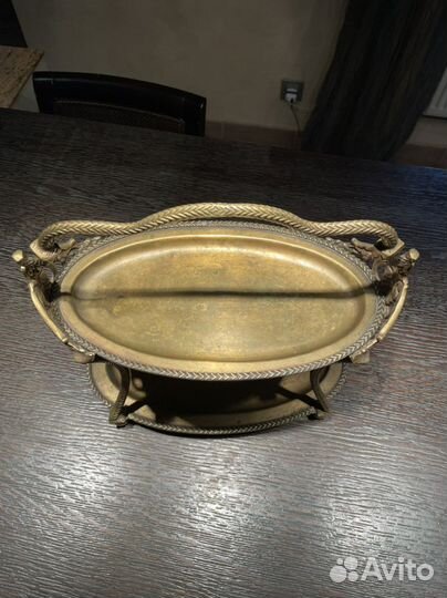 Винтажная конфетница/ бисквитница