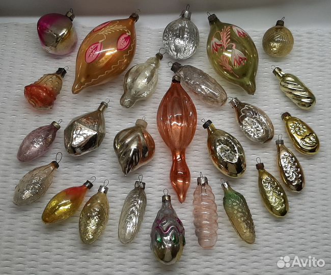 Елочные игрушки СССР