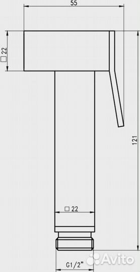 Гигиенический душ Savol SK-PQT06
