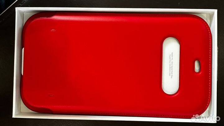 Чехол-конверт iPhone 12 Pro Max Leather MagSafe