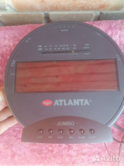Часы радио atlanta