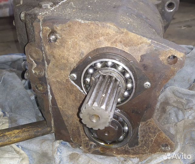 Кпп УАЗ старого образца, 4-х ступенчатая