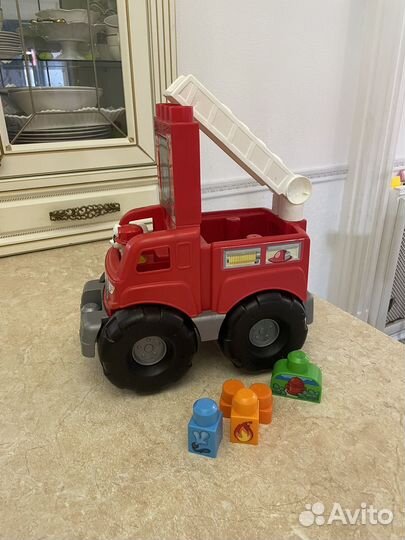 Машина пожарная Mega Bloks конструктор