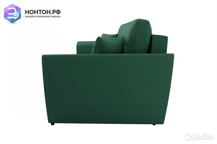 Диван выкатной Фортуна New темно-зеленый