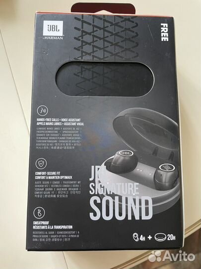 Наушники jbl free