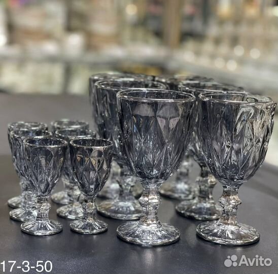 Бокалы рюмки