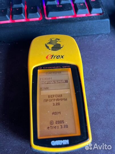 Туристический навигатор Garmin eTrex