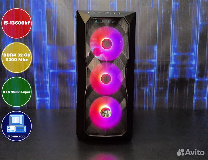 Мощный пк 2024 i5-RTX4080SUP-32DDR4-JFX3687059-B760