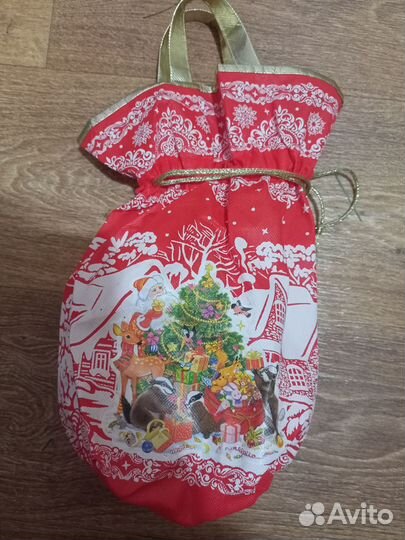 Мешок для новогодних подарков