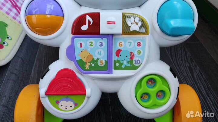 Ходунки fisher price зебра
