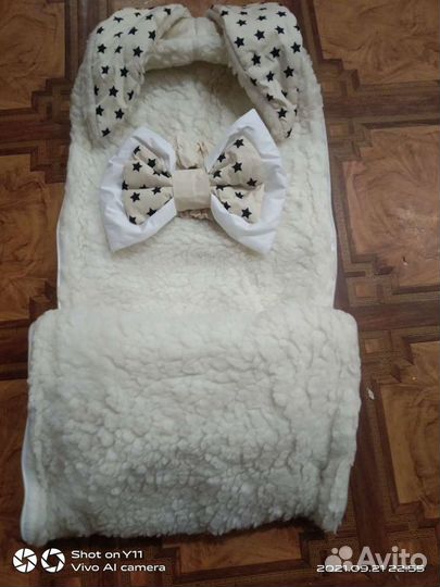 Детские конверты на выписку с роддома