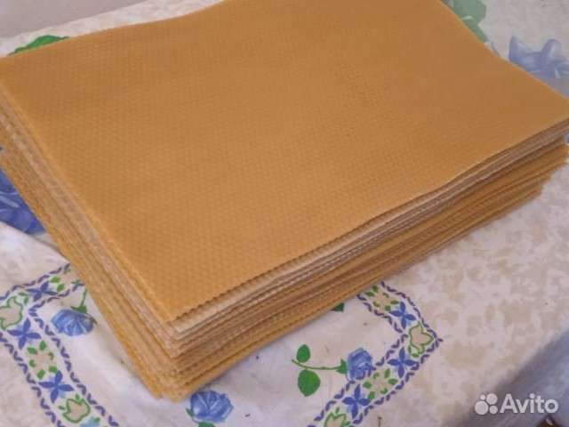 Вощина натуральная пчеловодная Дадан