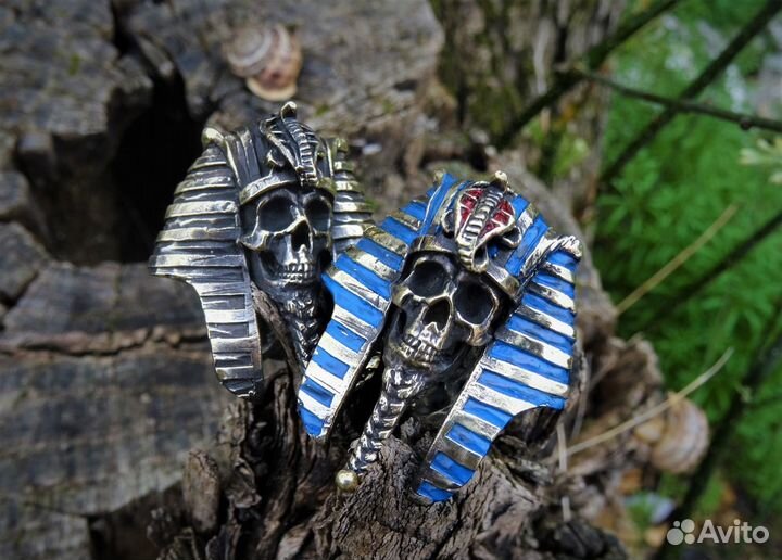 Бусина Темляк Брелок Фараон Тутанхамон Мумия Череп