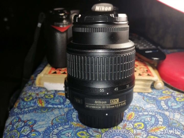 Объектив nikon af-s Nikkor 18-55 mm 1:3.5-5.6G