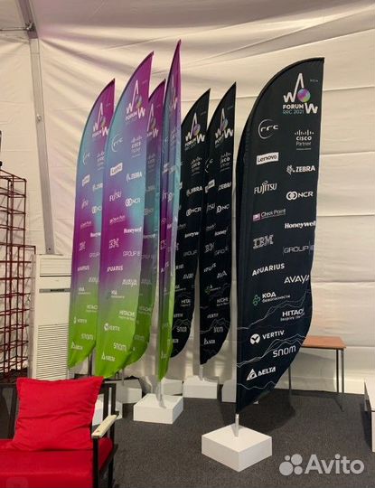 Флаги, Флагштоки, Виндеры, аренда