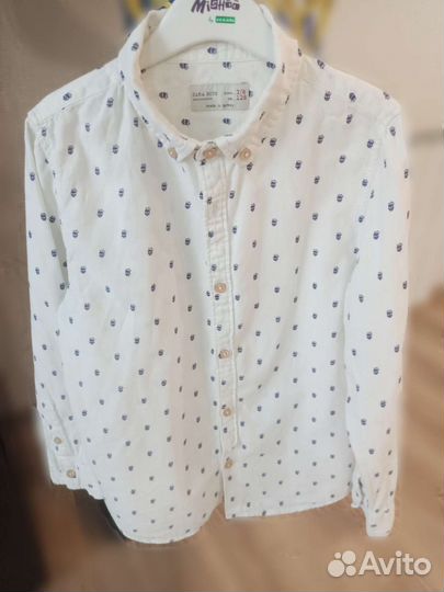 Рубашка Zara для мальчика 128