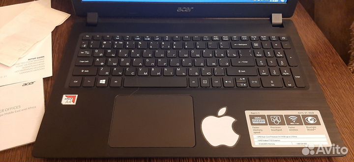 Ноутбук Acer aspire 3 В коробке