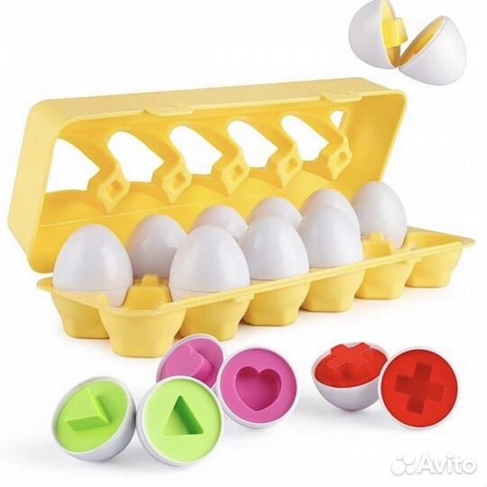 Развивающие игрушки Сортер Монтессори яйца