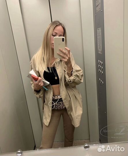 Джинсовая рубашка