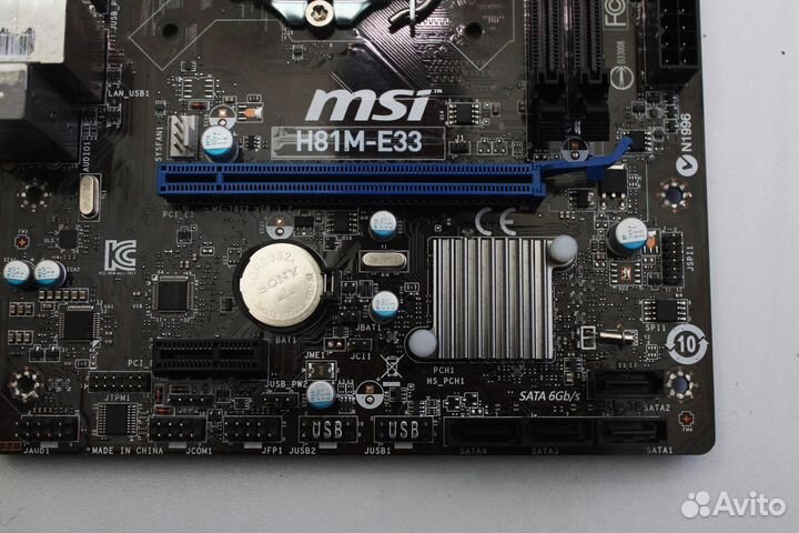 Материнская плата Msi h81m e33