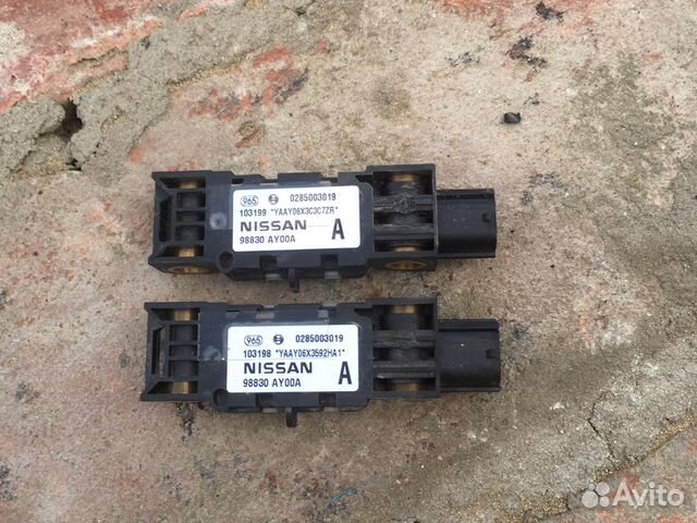 Датчики удара nissan note e11