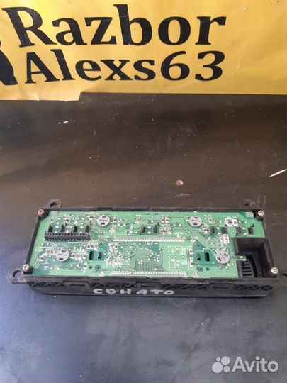 Блок управления климат-контролем Hyundai Sonata