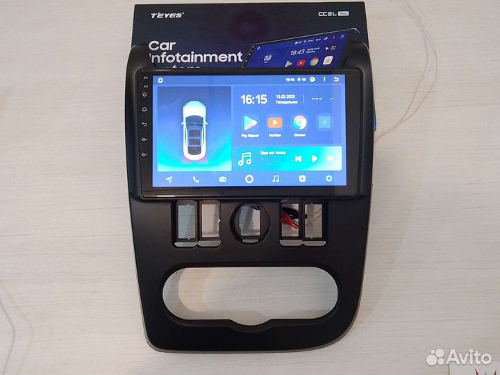 Магнитола Android 9 Дюймов LADA Largus 2012-2021