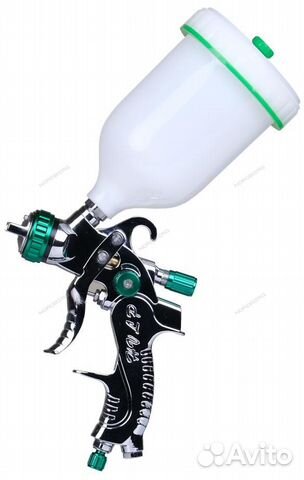 Краскопульт hvlp с верхним баком, сопло 1,4 мм