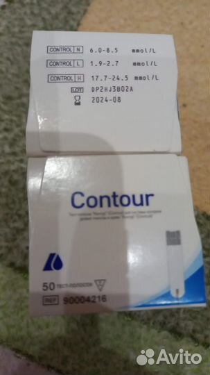 Тест полоски Contour