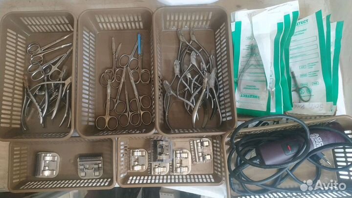 Заточка профессионального парикмахерского маникюрн