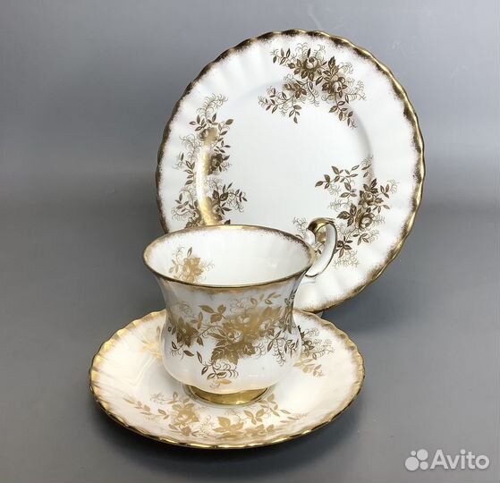 Кофейные тройки Royal Albert Англия