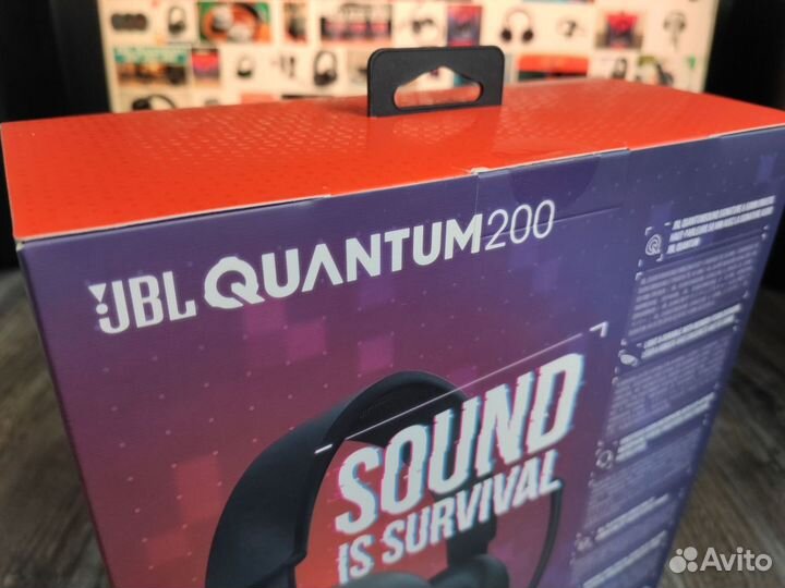 Игровые наушники гарнитура JBL quantum200 оригинал