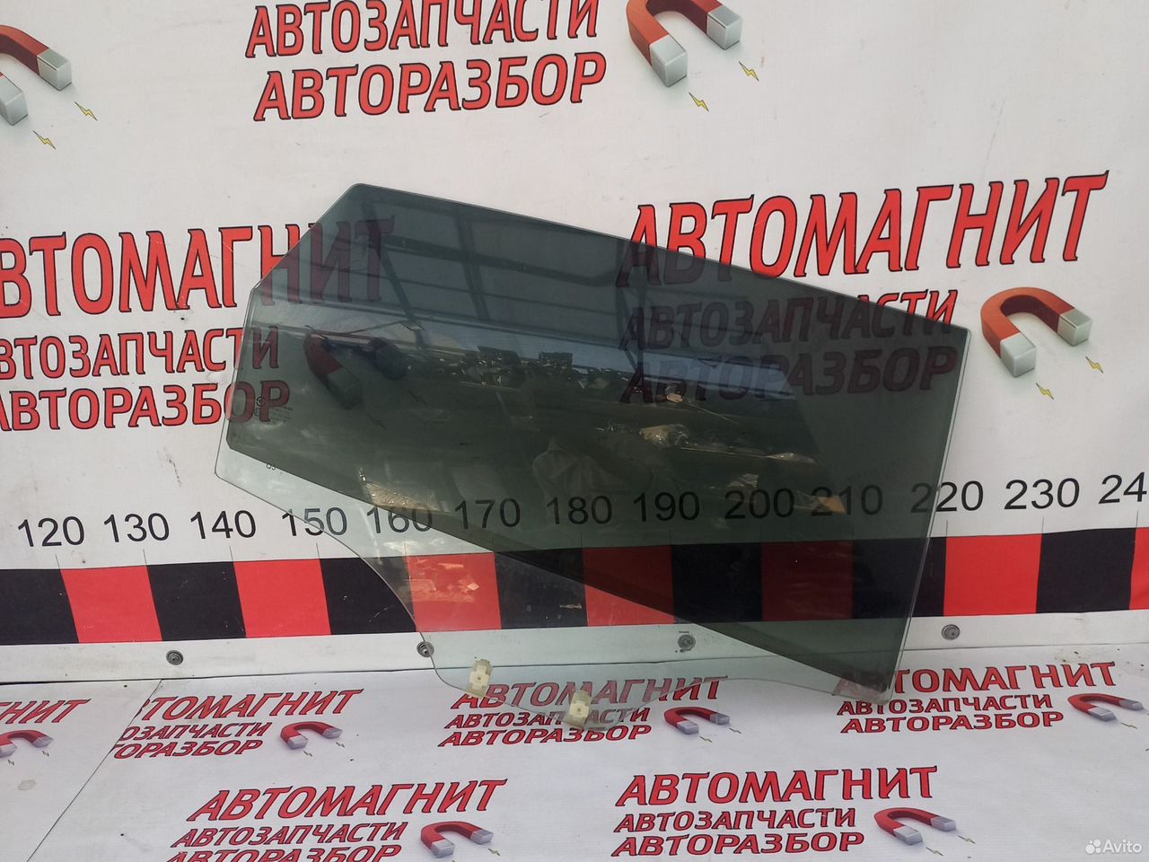 Стекло заднее правое Киа Рио 3 11-17 хэтчбэк