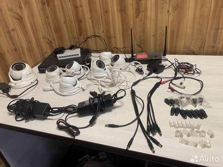 Комплект видеонаблюдения ip polyvision