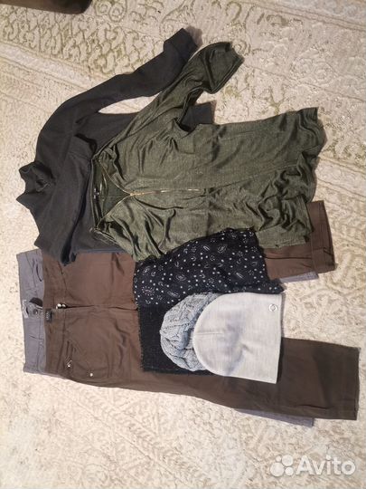 Шапки, снуд и палантин