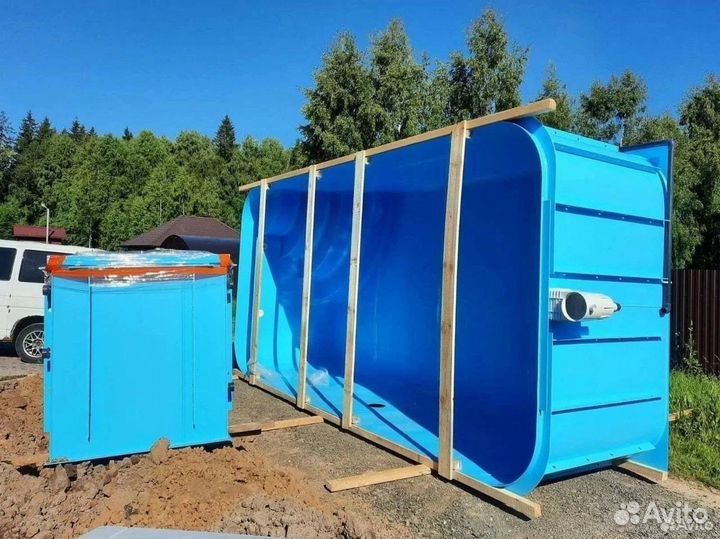 Пластиковый бассейн