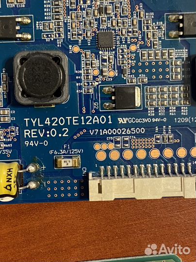 Tyl420te12a01 rev:0.2 от Toshiba 42av963r