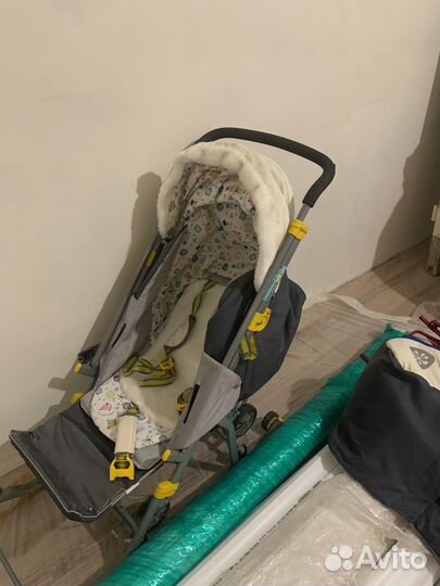 Санки коляска ника 7 с колесами