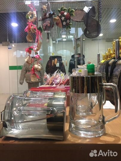 Пара пивных кружек (гусь хрустальный)