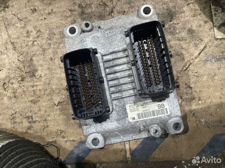 Блок управления двигателем opel astra H z14xep
