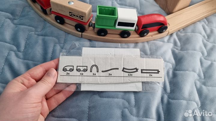 Лего дупло и железная дорога икеа