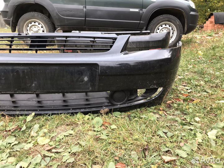 Передний и задний бампер priora