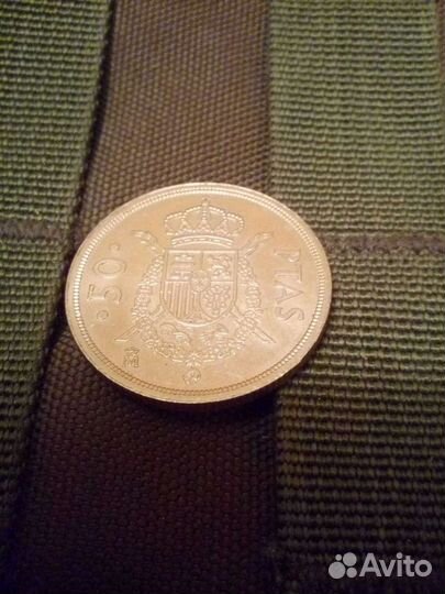 Монета 50 песет, Испания, 1983