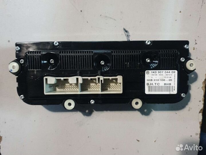 Блок управления печкой фольцваген гольф 5