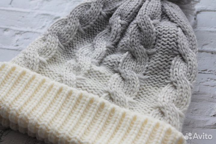 Новая шапка для девочки GJ 50-52см
